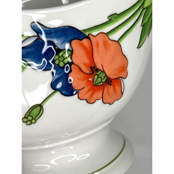 Villeroy & Boch Amapola Gravy Boat Porcelain Floral Design Made In Germany - Picture 2 of 7